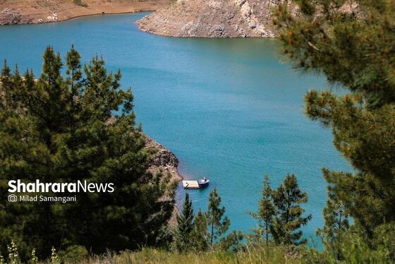گزارش تصویری | طبیعت بهاری و وضعیت ذخیره سد طرق مشهد