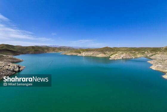گزارش تصویری | طبیعت بهاری و وضعیت ذخیره سد طرق مشهد