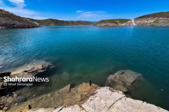 گزارش تصویری | طبیعت بهاری و وضعیت ذخیره سد طرق مشهد