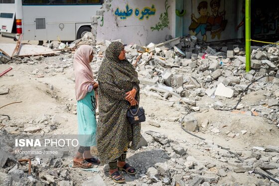 گزارش تصویری | میناب، ۵۰ روز بعد