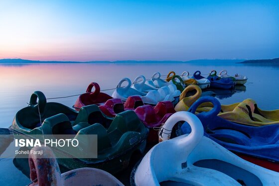 گزارش تصویری | بارندگی، روزنه امید دریاچه ارومیه