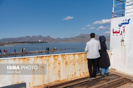 گزارش تصویری | بارندگی، روزنه امید دریاچه ارومیه