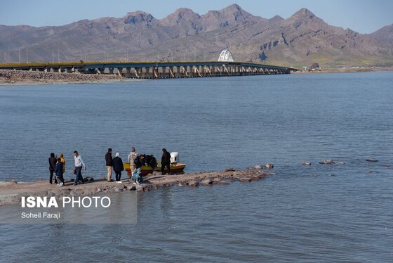 گزارش تصویری | بارندگی، روزنه امید دریاچه ارومیه