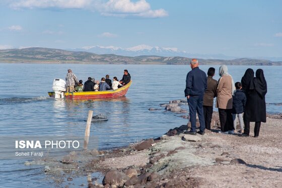 گزارش تصویری | بارندگی، روزنه امید دریاچه ارومیه