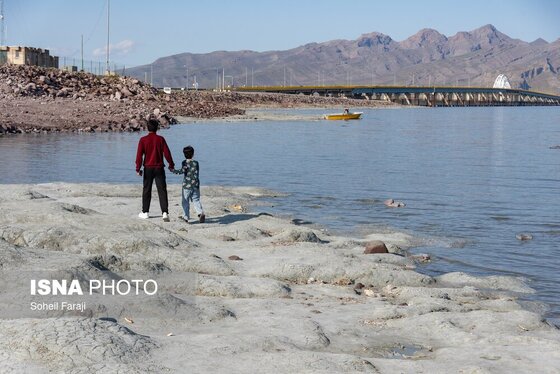 گزارش تصویری | بارندگی، روزنه امید دریاچه ارومیه