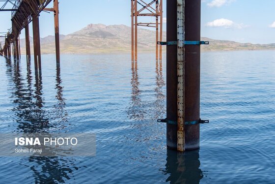 گزارش تصویری | بارندگی، روزنه امید دریاچه ارومیه