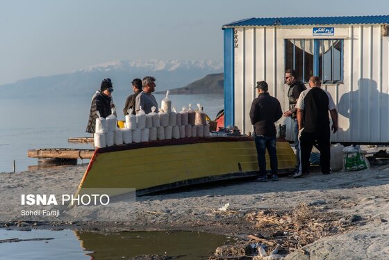گزارش تصویری | بارندگی، روزنه امید دریاچه ارومیه