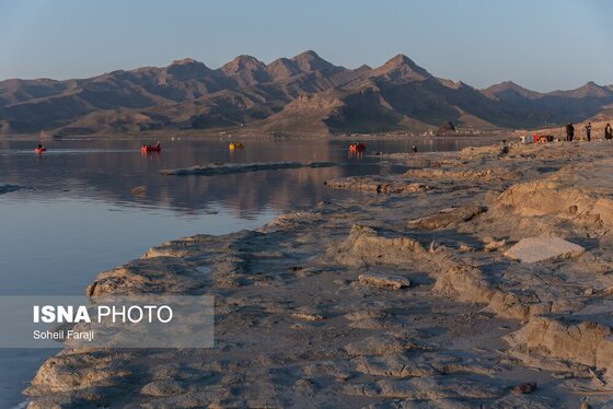 گزارش تصویری | بارندگی، روزنه امید دریاچه ارومیه