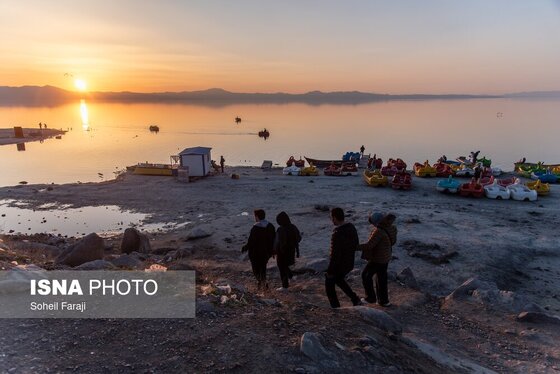 گزارش تصویری | بارندگی، روزنه امید دریاچه ارومیه