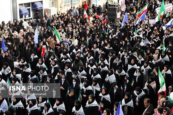 گزارش تصویری | اجتماع بزرگ دختران و بانوان جان فدا - اهر