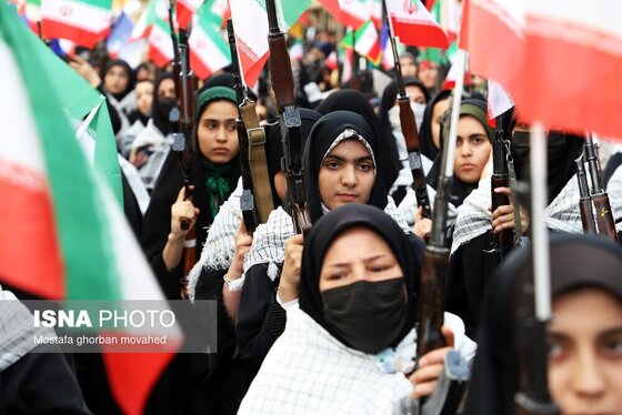 گزارش تصویری | اجتماع بزرگ دختران و بانوان جان فدا - اهر