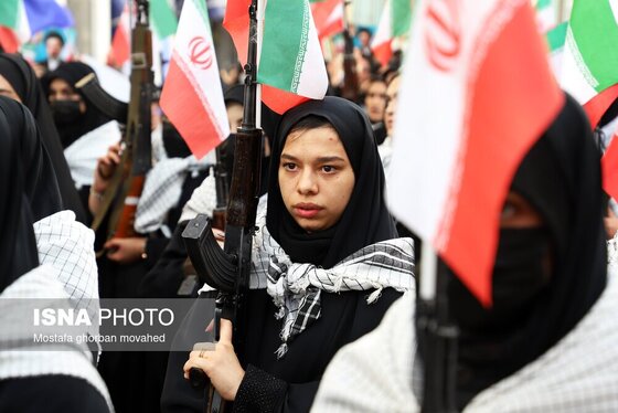 گزارش تصویری | اجتماع بزرگ دختران و بانوان جان فدا - اهر