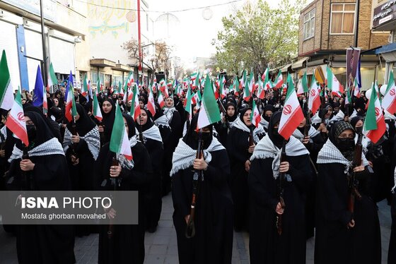 گزارش تصویری | اجتماع بزرگ دختران و بانوان جان فدا - اهر