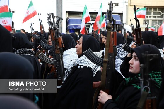 گزارش تصویری | اجتماع بزرگ دختران و بانوان جان فدا - اهر