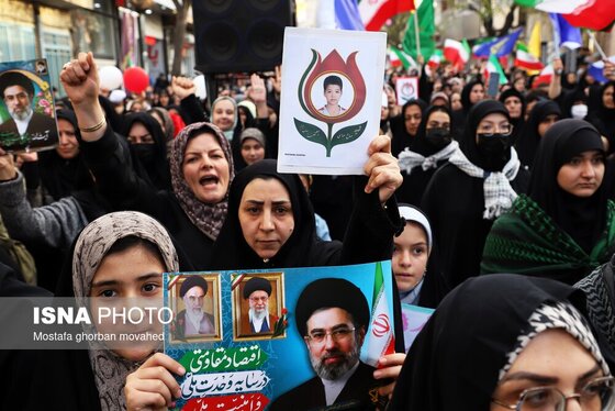 گزارش تصویری | اجتماع بزرگ دختران و بانوان جان فدا - اهر