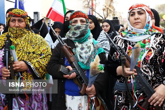 گزارش تصویری | اجتماع بزرگ دختران و بانوان جان فدا - اهر