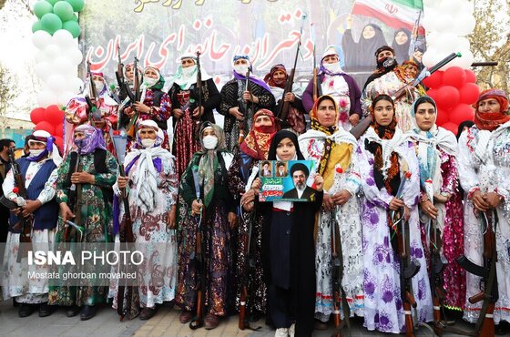 گزارش تصویری | اجتماع بزرگ دختران و بانوان جان فدا - اهر