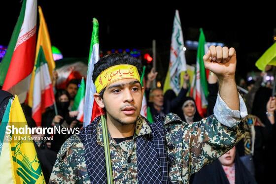 گزارش تصویری | پنجاه و یکمین شب حضور حماسی مردم در خیابان‌ها در حمایت از مردم لبنان