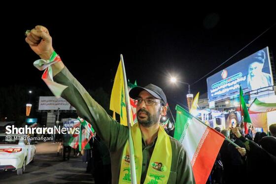 گزارش تصویری | پنجاه و یکمین شب حضور حماسی مردم در خیابان‌ها در حمایت از مردم لبنان