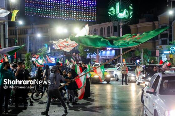 گزارش تصویری | پنجاه و یکمین شب حضور حماسی مردم در خیابان‌ها در حمایت از مردم لبنان