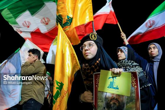 گزارش تصویری | پنجاه و یکمین شب حضور حماسی مردم در خیابان‌ها در حمایت از مردم لبنان