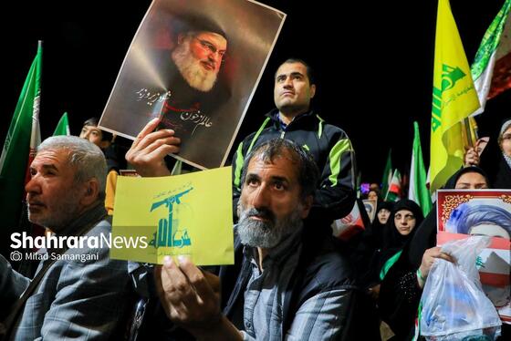 گزارش تصویری | پنجاه و یکمین شب حضور حماسی مردم در خیابان‌ها در حمایت از مردم لبنان