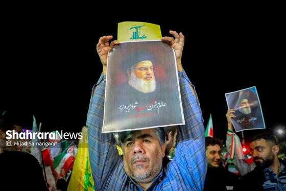 گزارش تصویری | پنجاه و یکمین شب حضور حماسی مردم در خیابان‌ها در حمایت از مردم لبنان