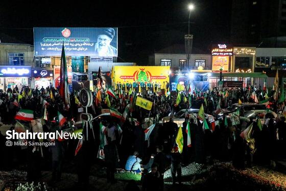 گزارش تصویری | پنجاه و یکمین شب حضور حماسی مردم در خیابان‌ها در حمایت از مردم لبنان