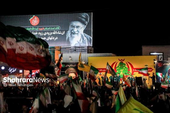 گزارش تصویری | پنجاه و یکمین شب حضور حماسی مردم در خیابان‌ها در حمایت از مردم لبنان