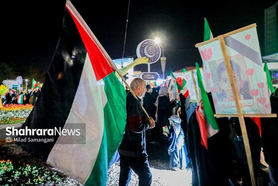 گزارش تصویری | پنجاه و یکمین شب حضور حماسی مردم در خیابان‌ها در حمایت از مردم لبنان