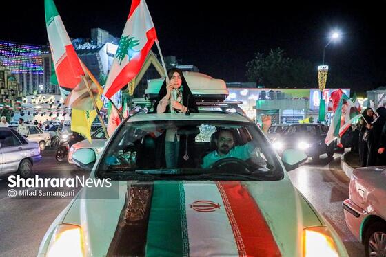 گزارش تصویری | پنجاه و یکمین شب حضور حماسی مردم در خیابان‌ها در حمایت از مردم لبنان