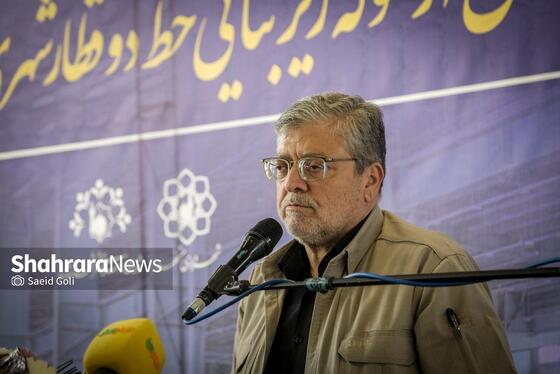 گزارش تصویری | آیین بهره‌برداری از سوله زیربنایی خط دو قطار شهری مشهد مقدس و تاسیسات مرتبط