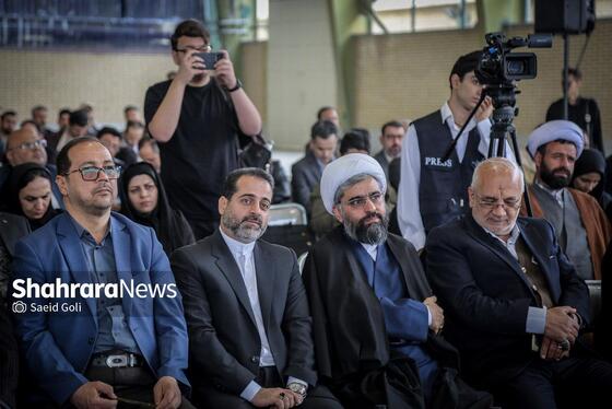 گزارش تصویری | آیین بهره‌برداری از سوله زیربنایی خط دو قطار شهری مشهد مقدس و تاسیسات مرتبط