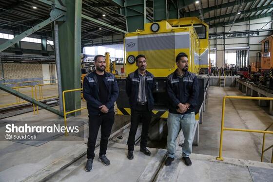 گزارش تصویری | آیین بهره‌برداری از سوله زیربنایی خط دو قطار شهری مشهد مقدس و تاسیسات مرتبط