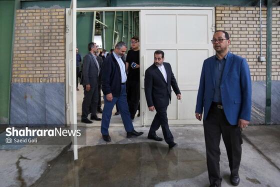 گزارش تصویری | آیین بهره‌برداری از سوله زیربنایی خط دو قطار شهری مشهد مقدس و تاسیسات مرتبط