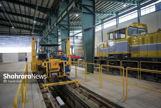 گزارش تصویری | آیین بهره‌برداری از سوله زیربنایی خط دو قطار شهری مشهد مقدس و تاسیسات مرتبط