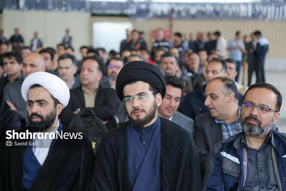 گزارش تصویری | آیین بهره‌برداری از سوله زیربنایی خط دو قطار شهری مشهد مقدس و تاسیسات مرتبط