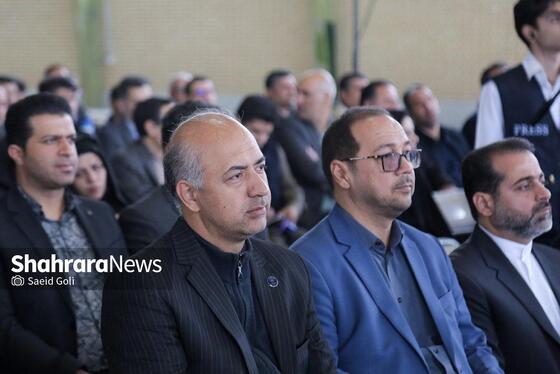 گزارش تصویری | آیین بهره‌برداری از سوله زیربنایی خط دو قطار شهری مشهد مقدس و تاسیسات مرتبط