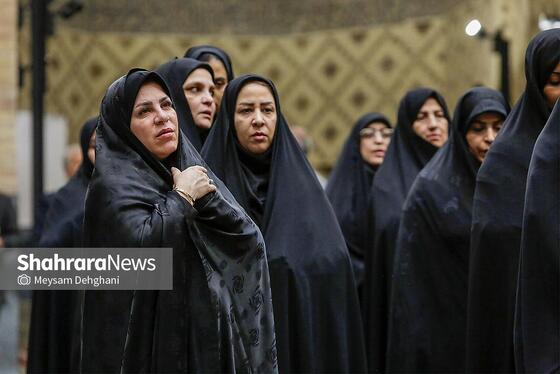 گزارش تصویری | آیین رسمی بدرقه دوندگان کاروان جاده ولایت در حرم مطهر رضوی