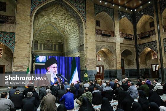 گزارش تصویری | آیین رسمی بدرقه دوندگان کاروان جاده ولایت در حرم مطهر رضوی