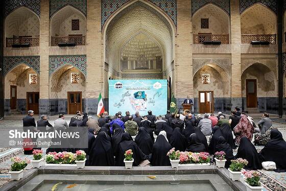 گزارش تصویری | آیین رسمی بدرقه دوندگان کاروان جاده ولایت در حرم مطهر رضوی