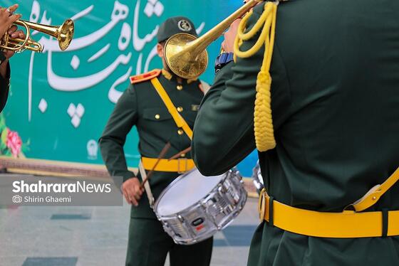 گزارش تصویری | ورود خانواده شهدای میناب به مشهدالرضا