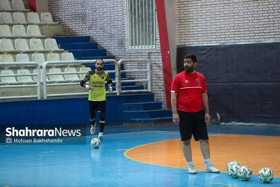 گزارش تصویری | آغاز تمرینات تیم فوتسال دائم پناه مشهد برای صعود به لیگ برتر