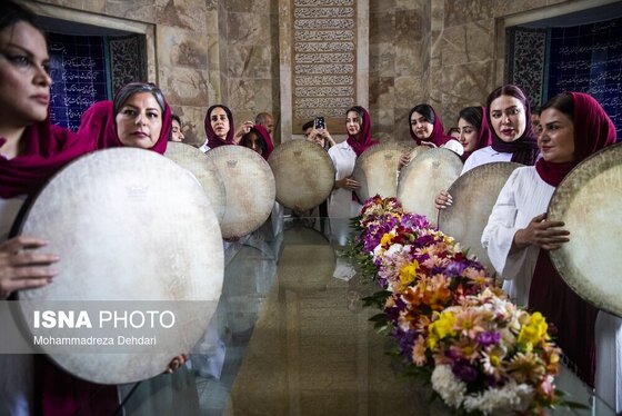 گزارش تصویری | یکم اردیبهشت، روز بزرگداشت سعدی