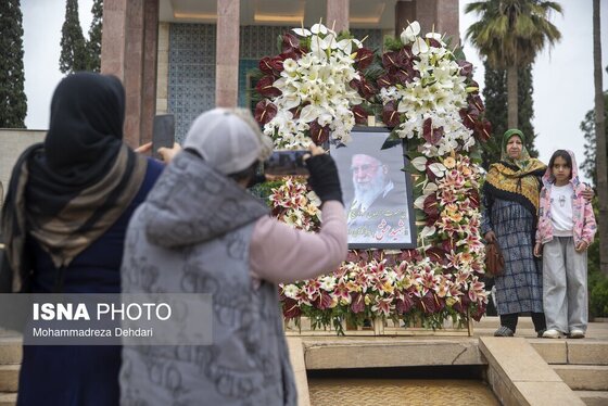 گزارش تصویری | یکم اردیبهشت، روز بزرگداشت سعدی