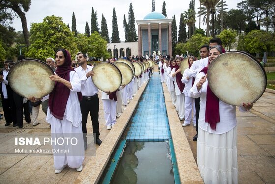گزارش تصویری | یکم اردیبهشت، روز بزرگداشت سعدی