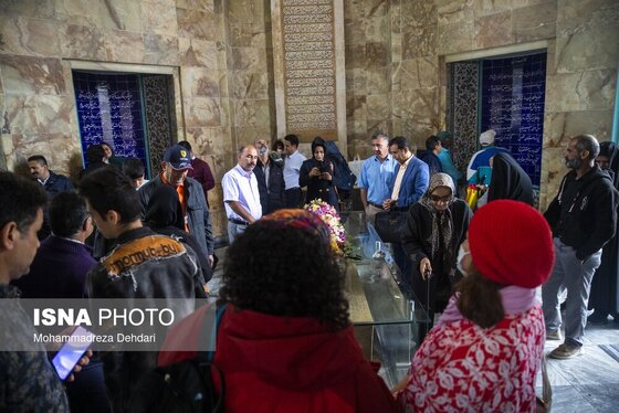 گزارش تصویری | یکم اردیبهشت، روز بزرگداشت سعدی