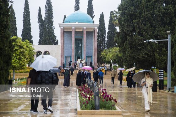 گزارش تصویری | یکم اردیبهشت، روز بزرگداشت سعدی