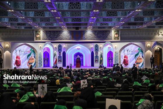 گزارش تصویری | بزرگداشت شهدای مدرسه شجره طیبه میناب در حرم مطهر رضوی