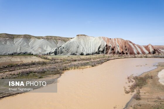 گزارش تصویری | پر آب شدن رودخانه دائمی قزل اوزن